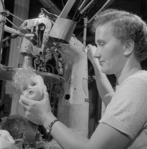 doll making 1950s vintage