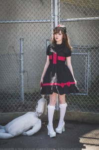 goth nurse dress lolita outfit (6)