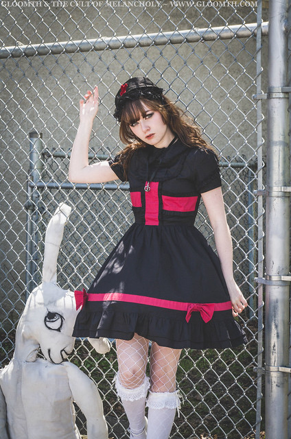 goth nurse dress lolita outfit