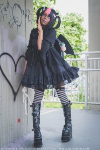 bat wing outfit bag dress