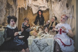 gothic wonderland photoshoot