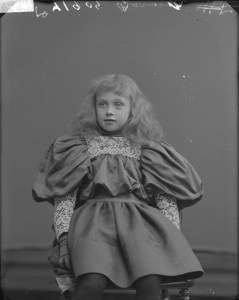 victorian child with enormous sleeves