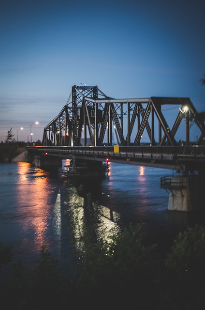 swing bridge little current manitoulin island