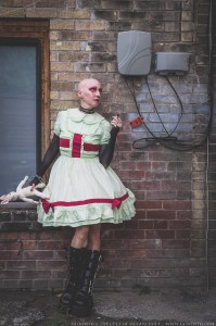 gothic halloween nurse