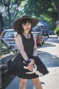 gothic lolita hot weather outfit