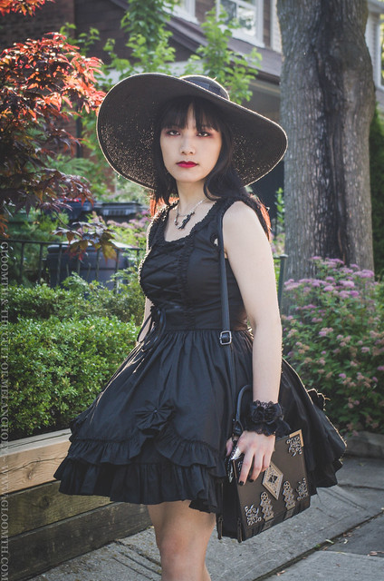 gothic lolita summer outfit