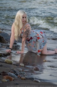 goth swimsuit