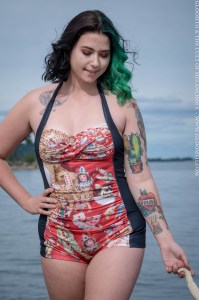 gothic swimwear plus size
