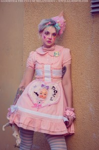 kawaii clown fashion