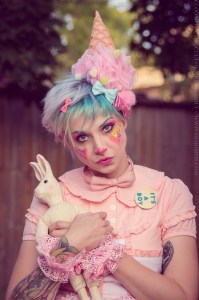 kawaii clown makeup