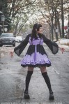 bell sleeved gothic lolita dress