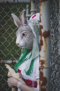 bunny mask creepy