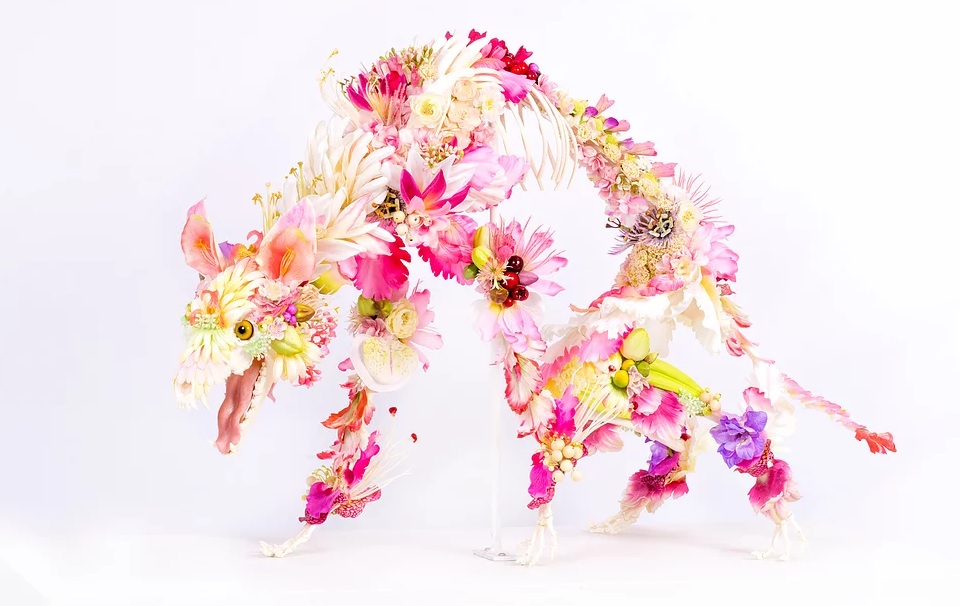 Cedric Laquieze floral skeleton
