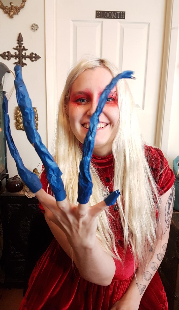 diy monster claw tutorial