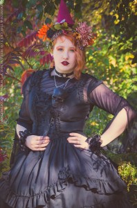 fall fashion lolita tea party dress