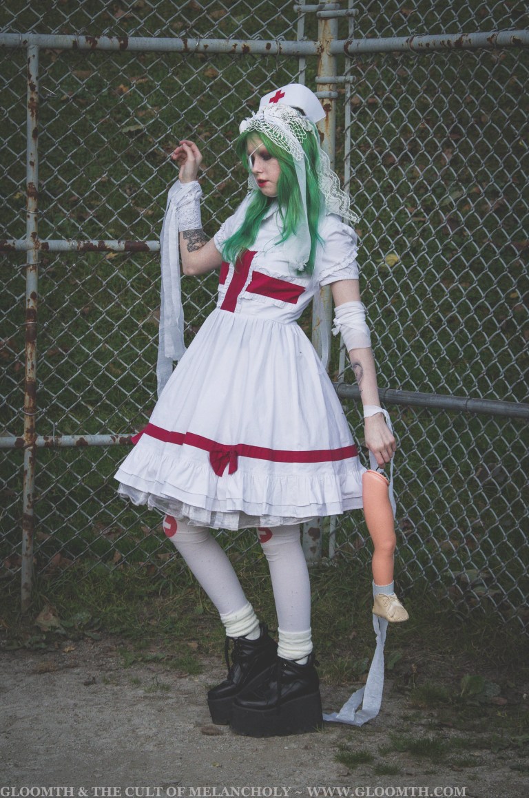 nurse lolita dress