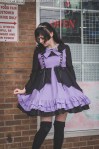 purple and black lolita