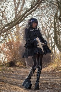gothic doll outfit