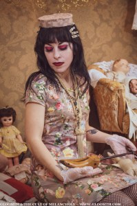 hat made of bandaids