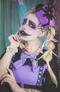Creepy Kawaii Clown Girl