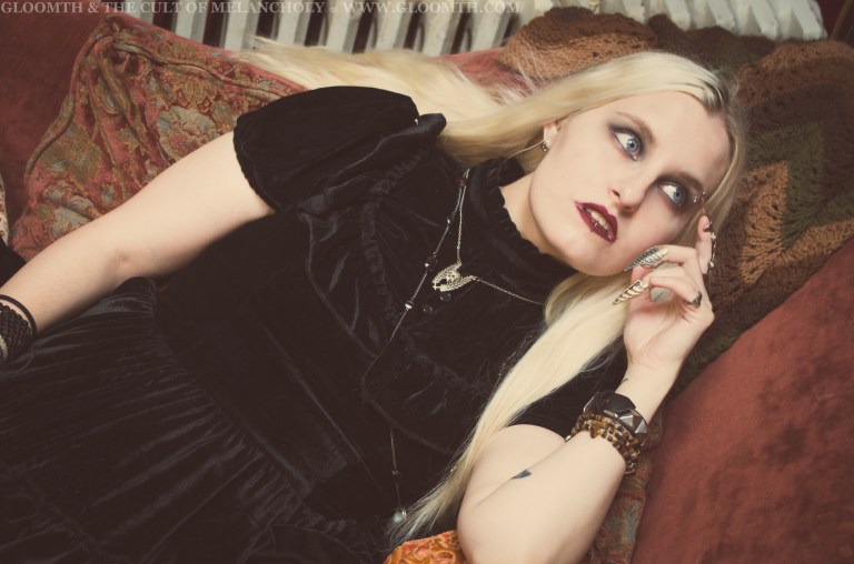 gothic boudoir photoshoot party