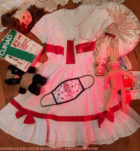 gurololita dress face mask small