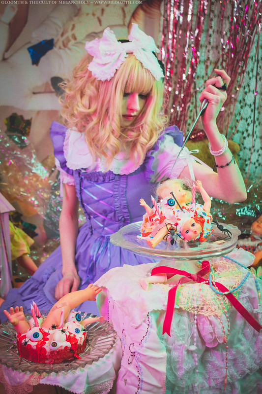 bloody cake tea party