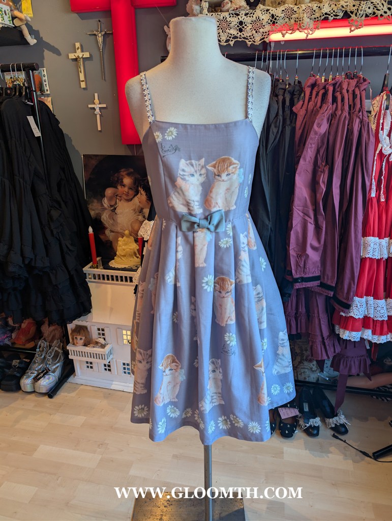 emily temple cute cat print lolita dress toronto