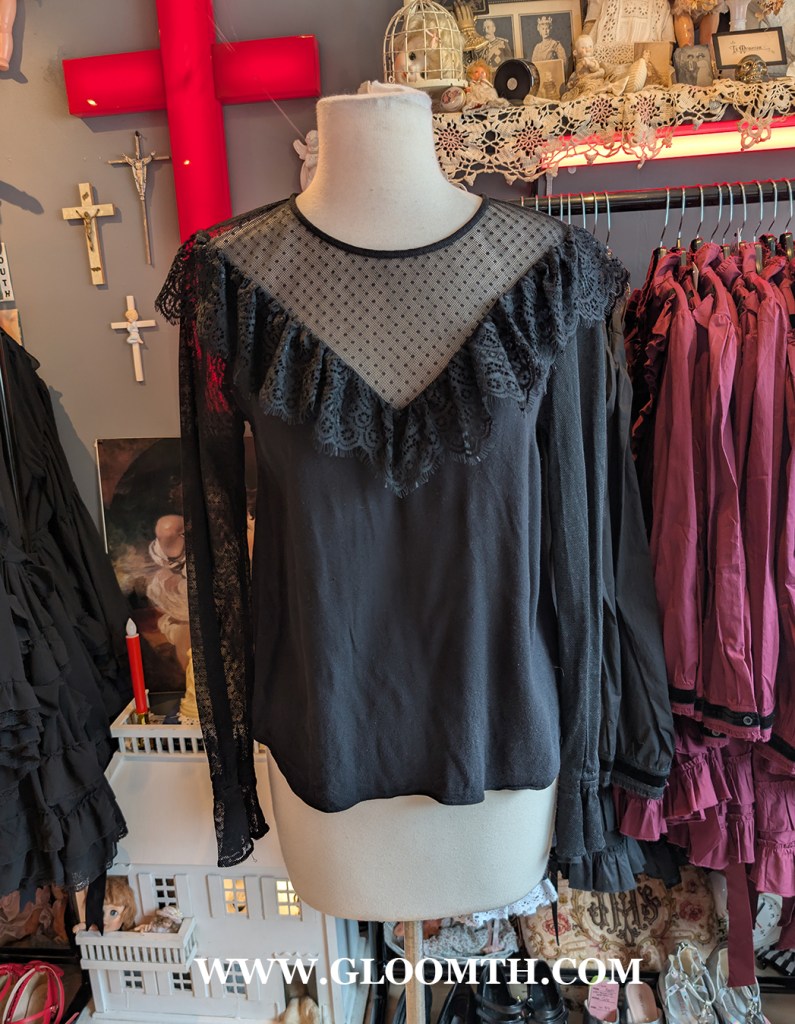 black victorian top