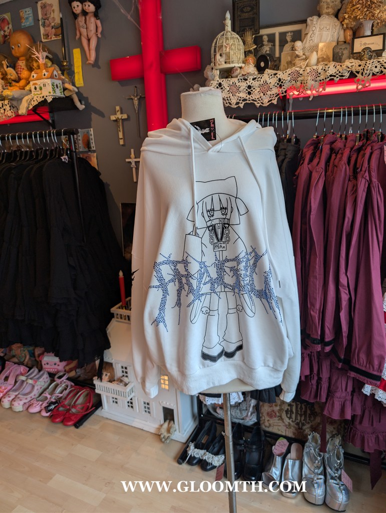 street fashion styles at doll funeral shop