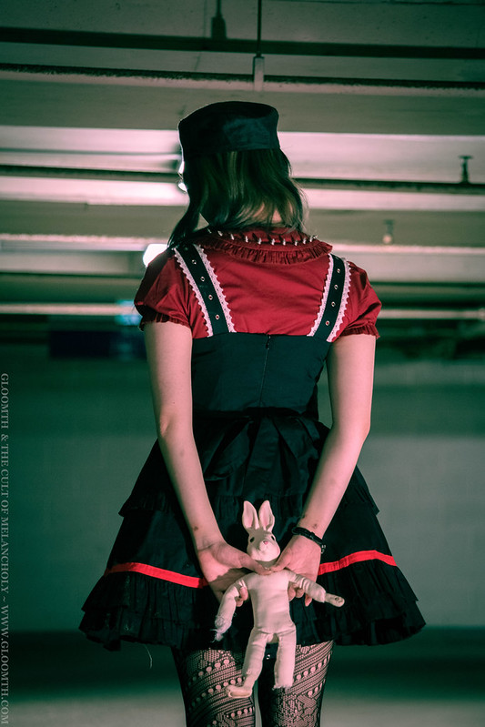 spiked gothic blouse by gloomth