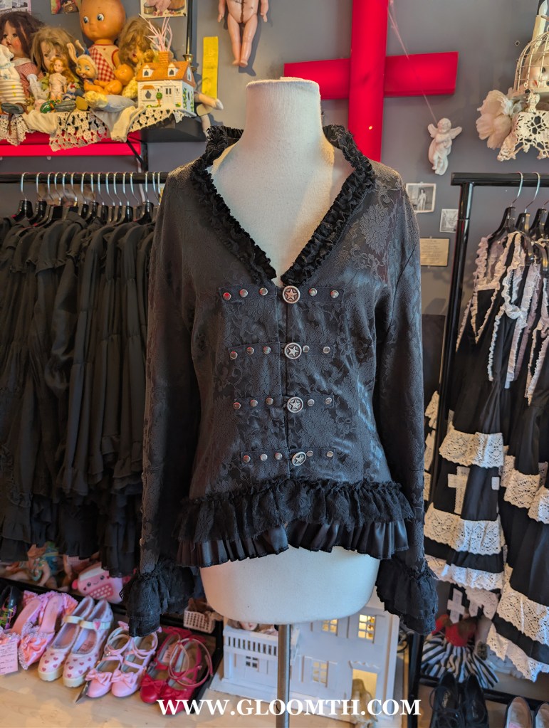 gothic corset coat  at DOLL FUNERAL SHOP TORONTO