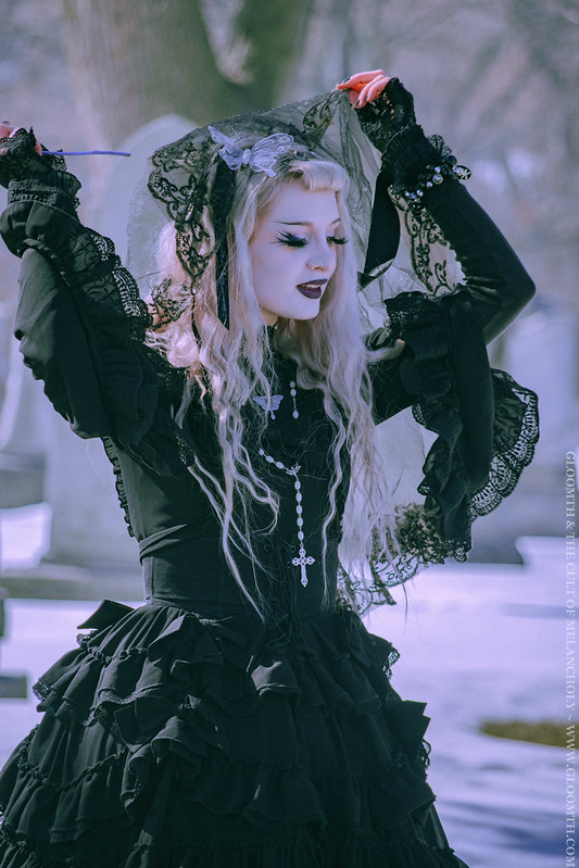 gothic victorian dress by gloomth