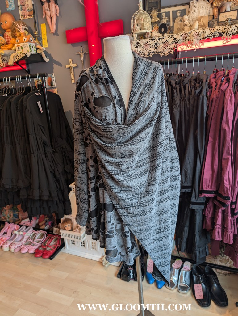 apocalyptic gothic top for sale at DOLL FUNERAL shop in toronto 222 spadina