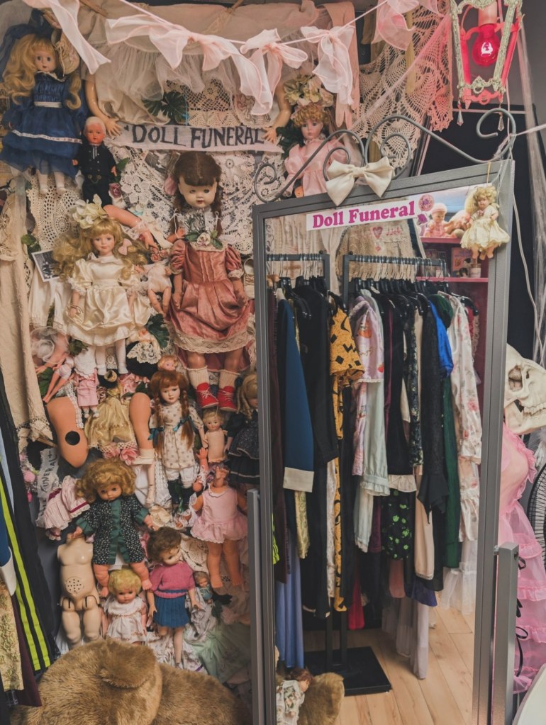 doll wall inside doll funeral toronto