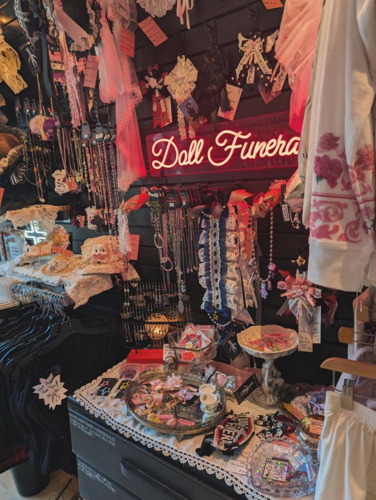 doll funeral toronto gothic clothing store