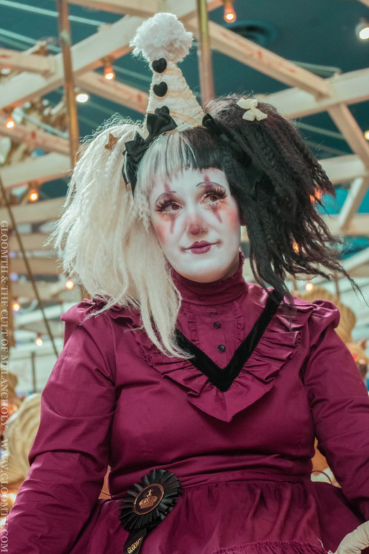 lovely lor clown party at doll funeral
