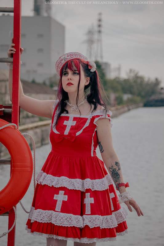 seaside lolita coord