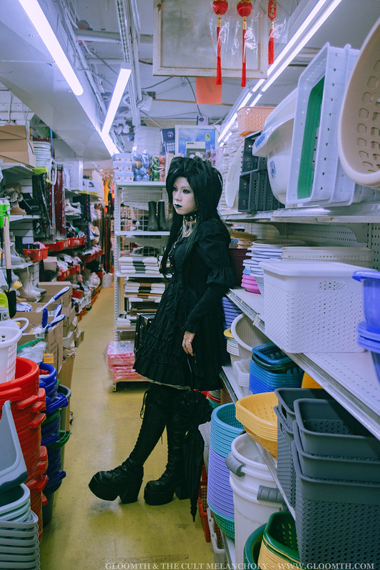 gothic gloomth dress