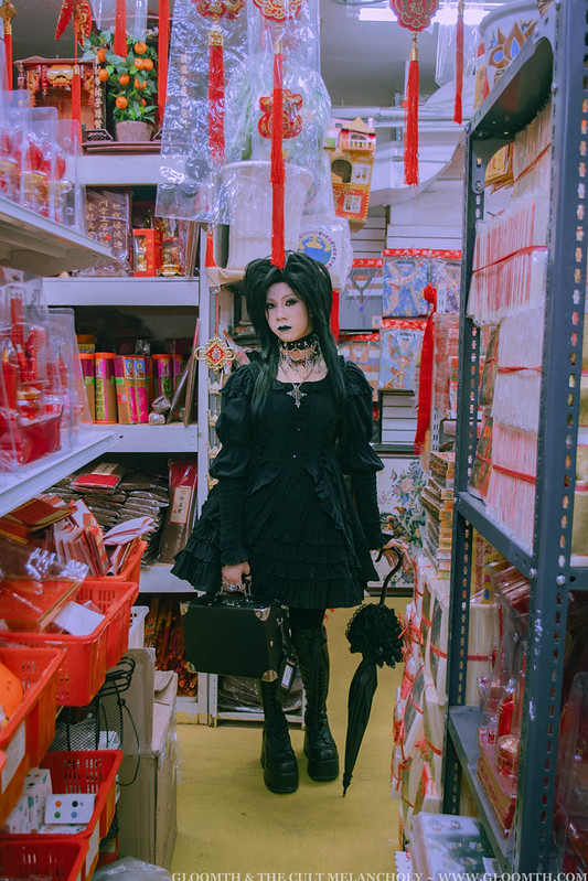 mana sama inspired gothic coord