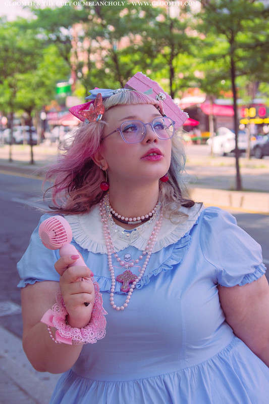 plus size kawaii style