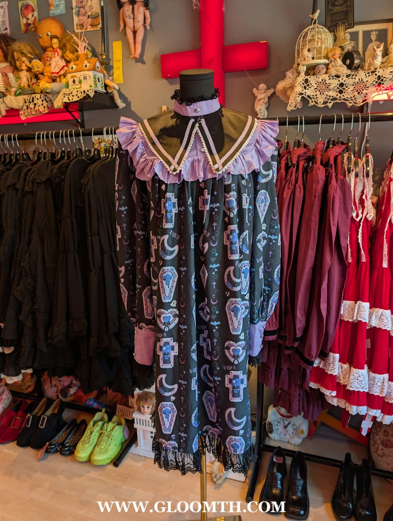 glitter tale dress for sale at doll funeral in toronto